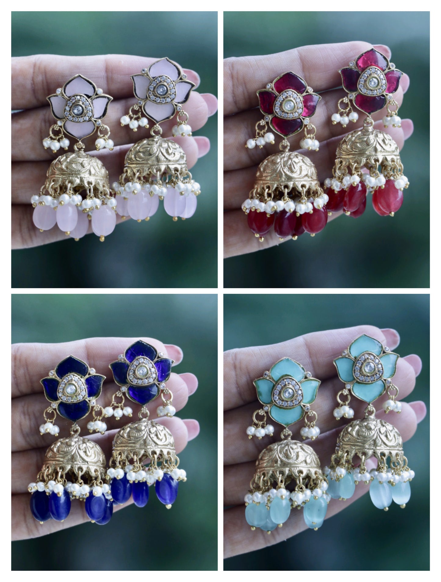 Gulaabi Earrings
