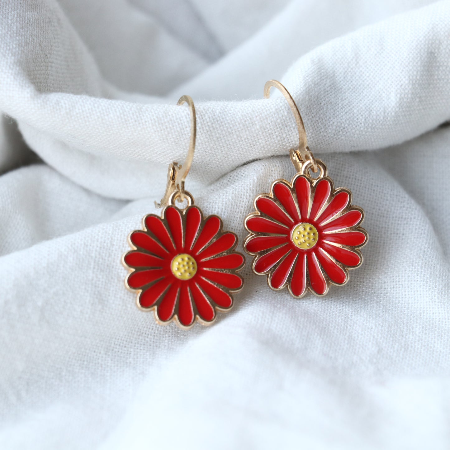 Floral Drop Earrings