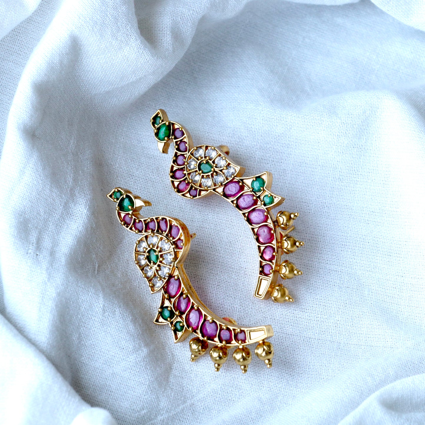 Morni Kemp Stone Ear-cuff Earrings