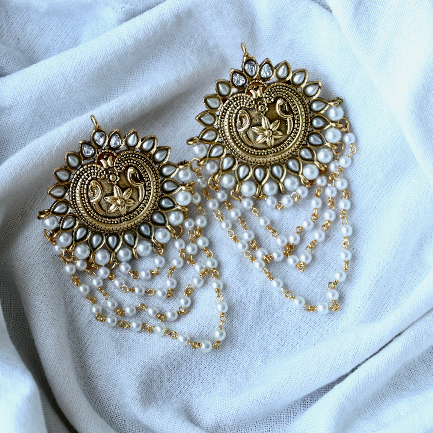 Intricate Layer Designer Earrings