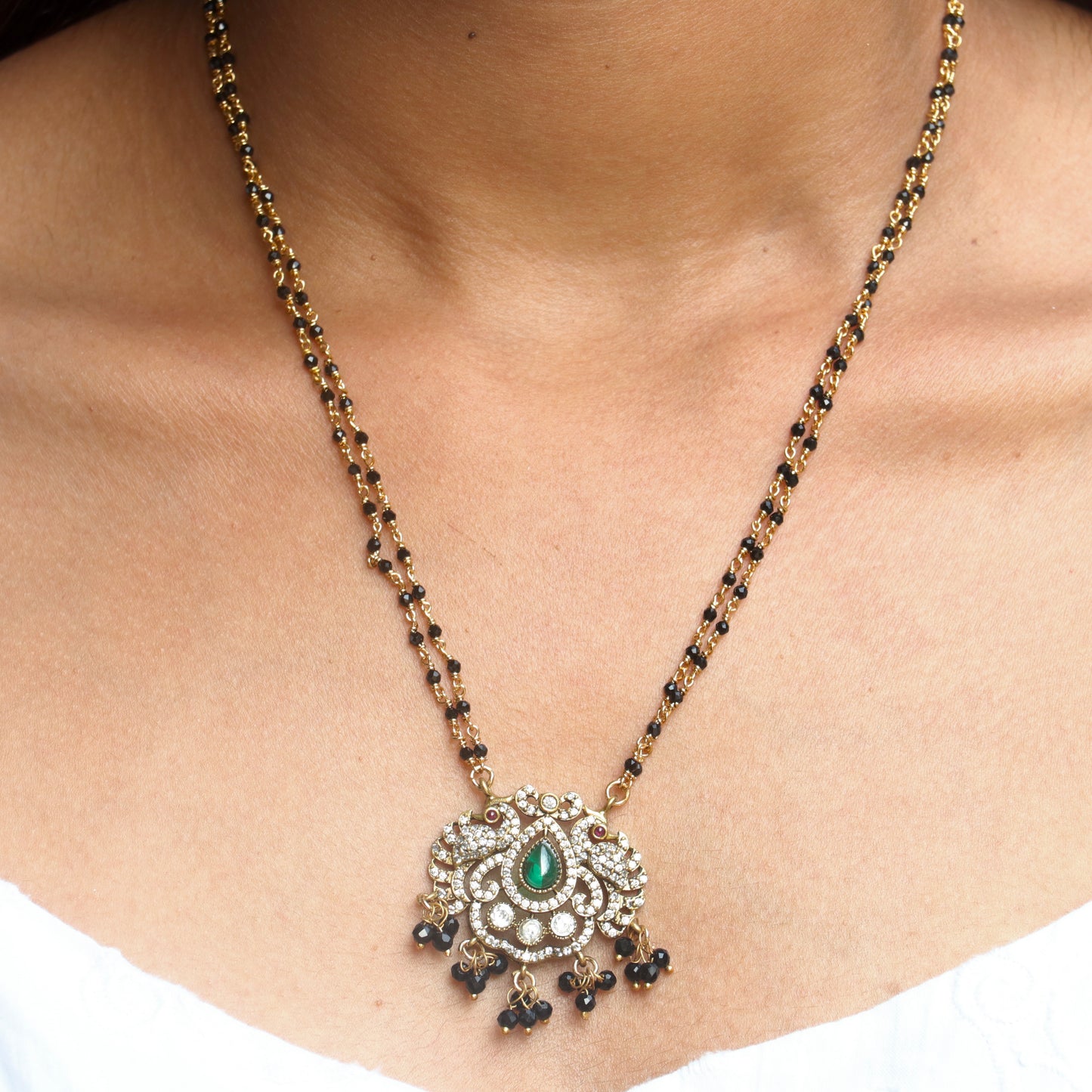 Lakshita AD Stone Mangalsutra