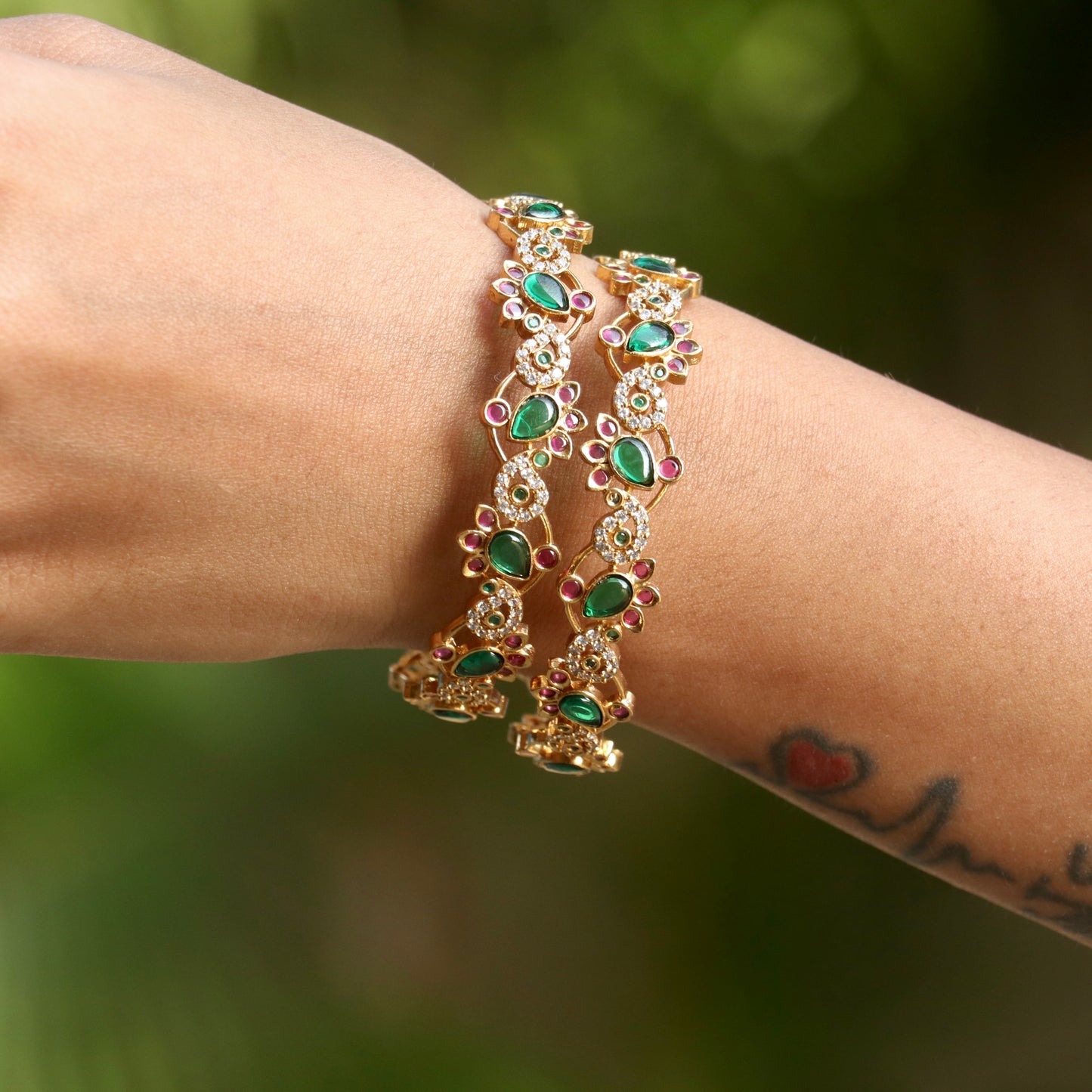 Amrita AD & Kemp Bangles