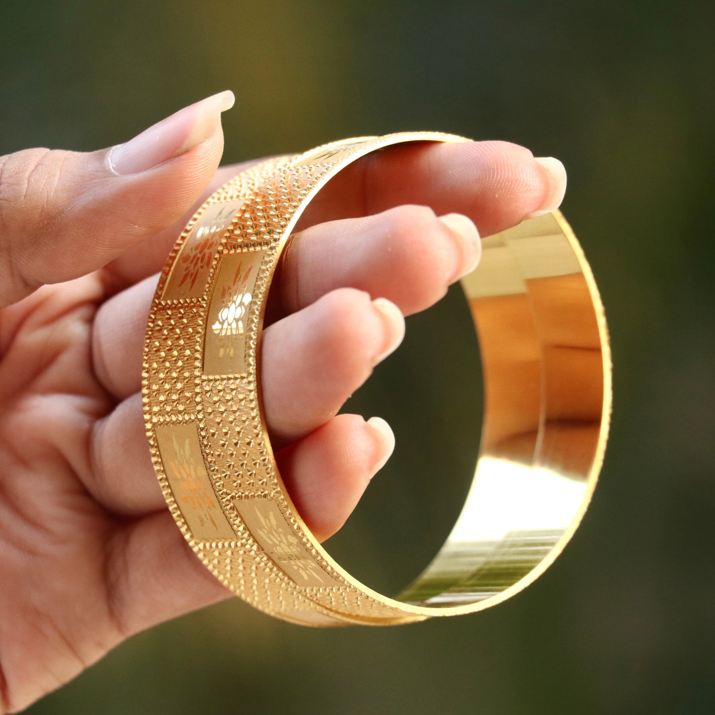 Akhila Bentex Gold Plated Bangles For Women