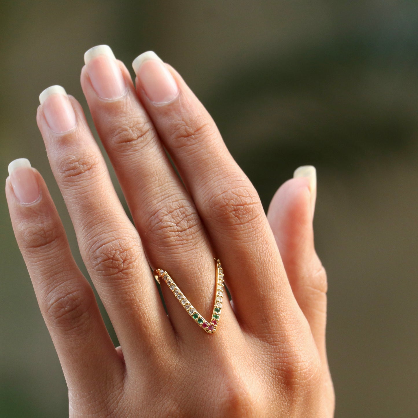 Sita Vanky shaped Finger Rings