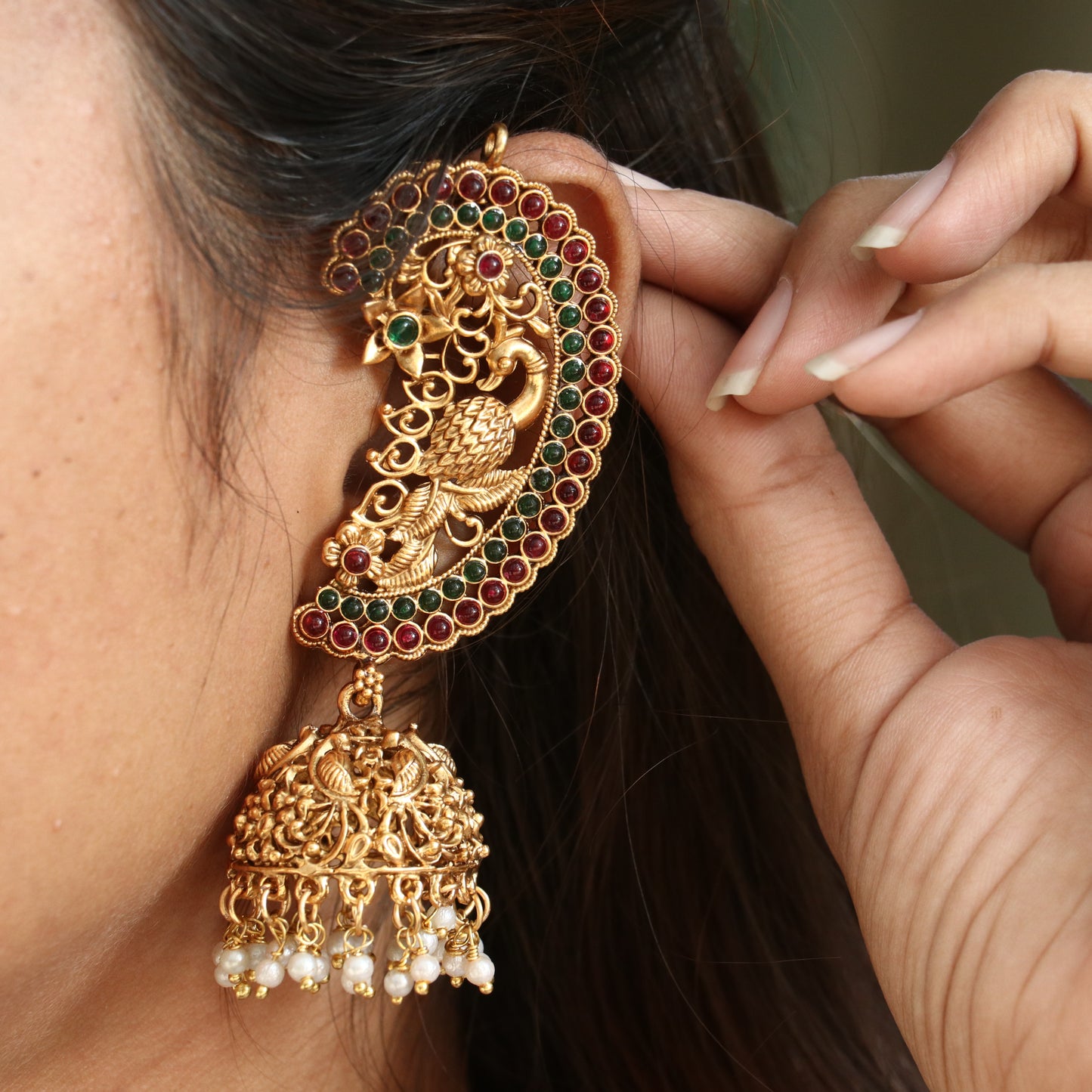 Roopa Ear-Cuff Earrings