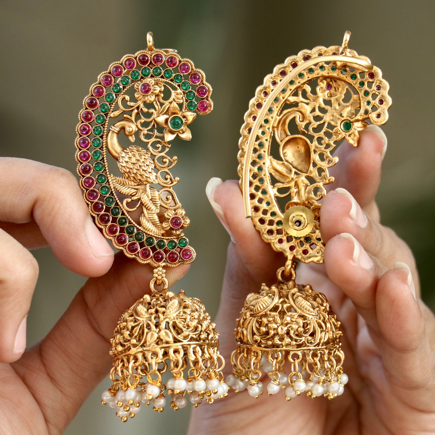 Roopa Ear-Cuff Earrings
