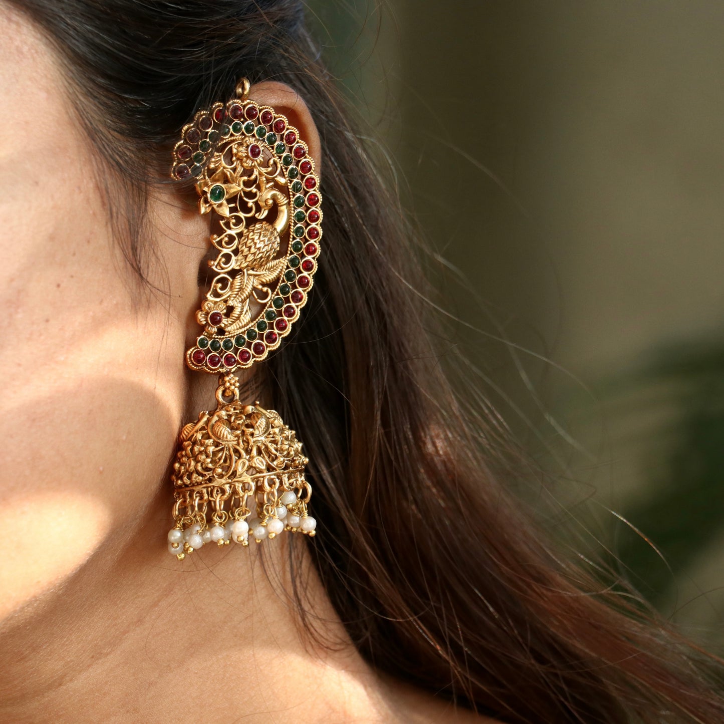 Roopa Ear-Cuff Earrings