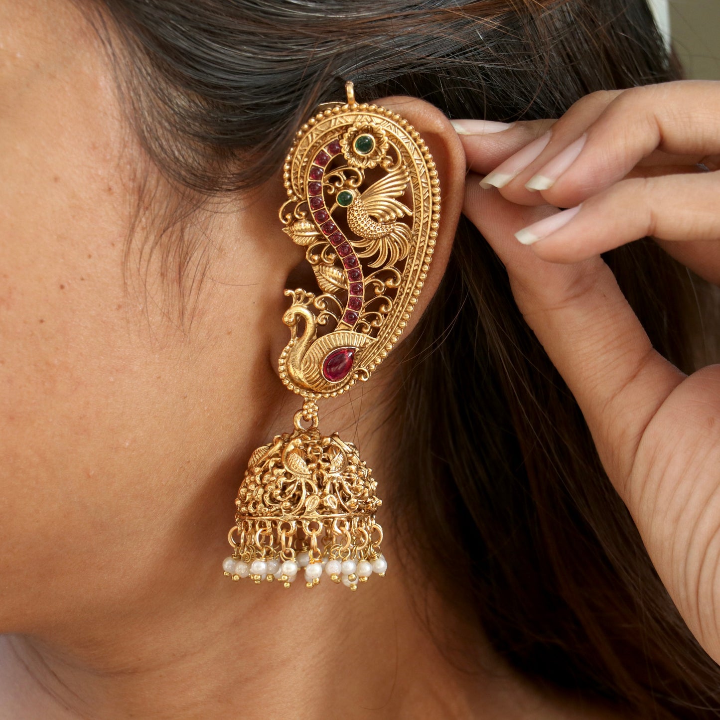 Suhani Kemp Ear-Cuff Earrings