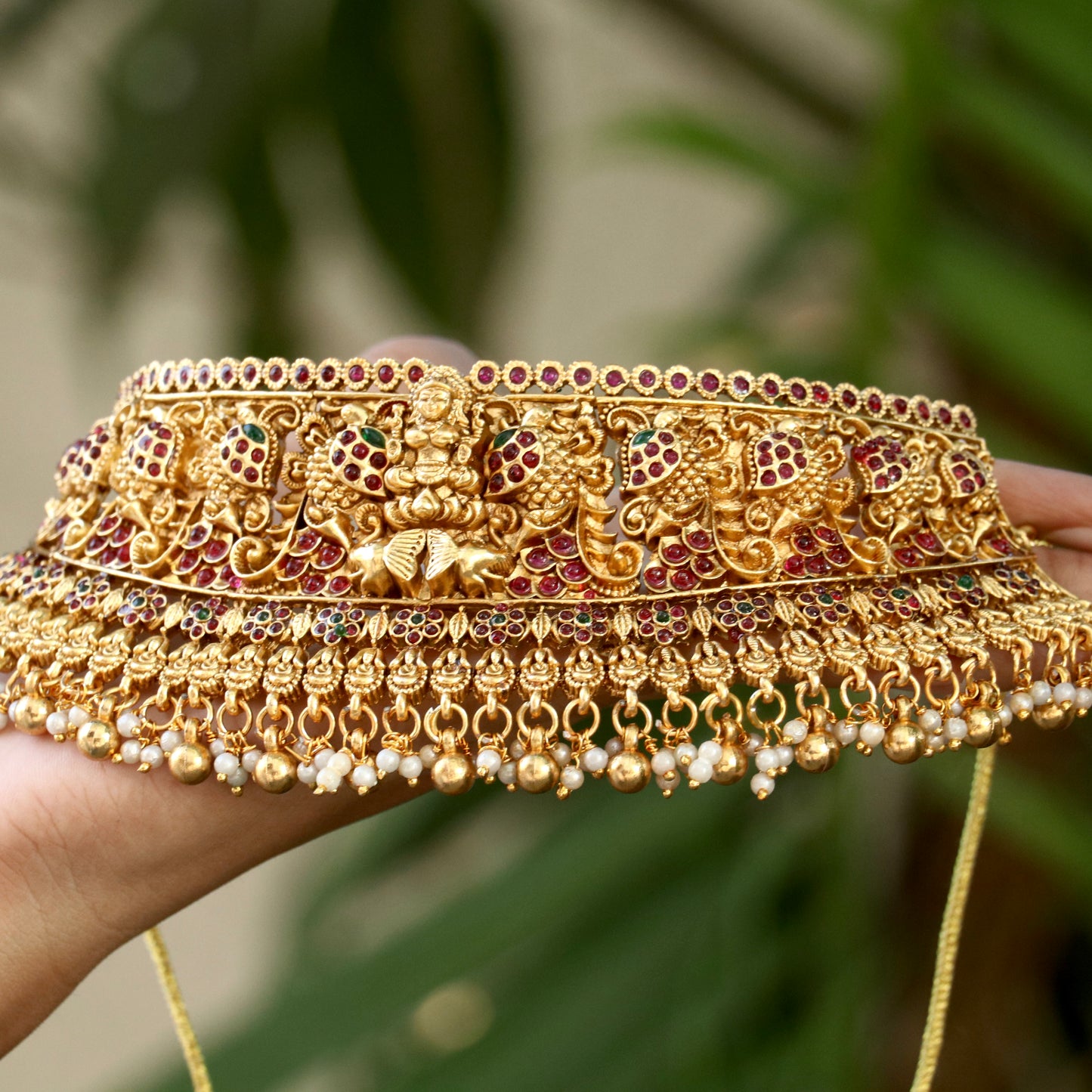 Lakshmi High Neck Bridal Choker Set