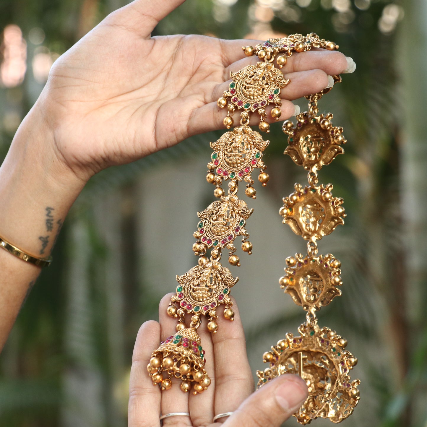 Ridhima Long Bridal Hair Choti