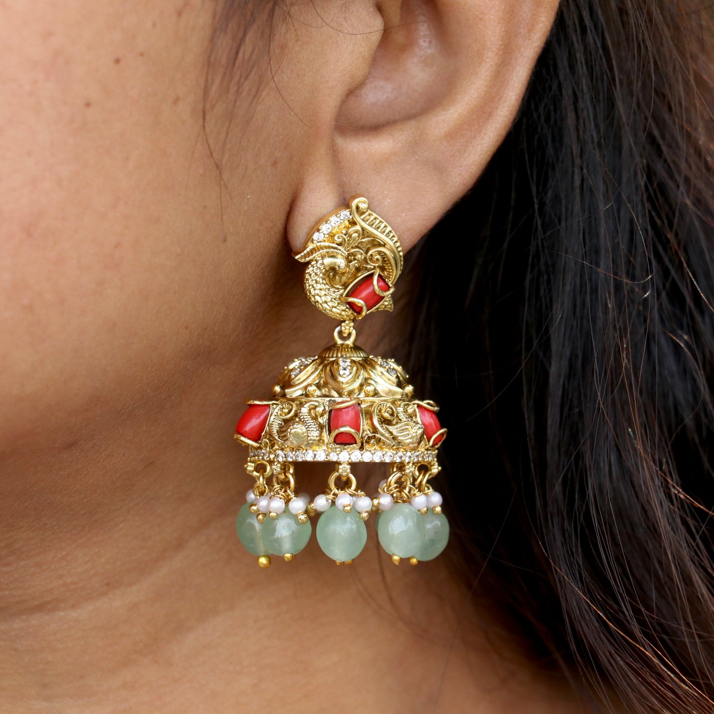 Hemavarna Little Jhumka