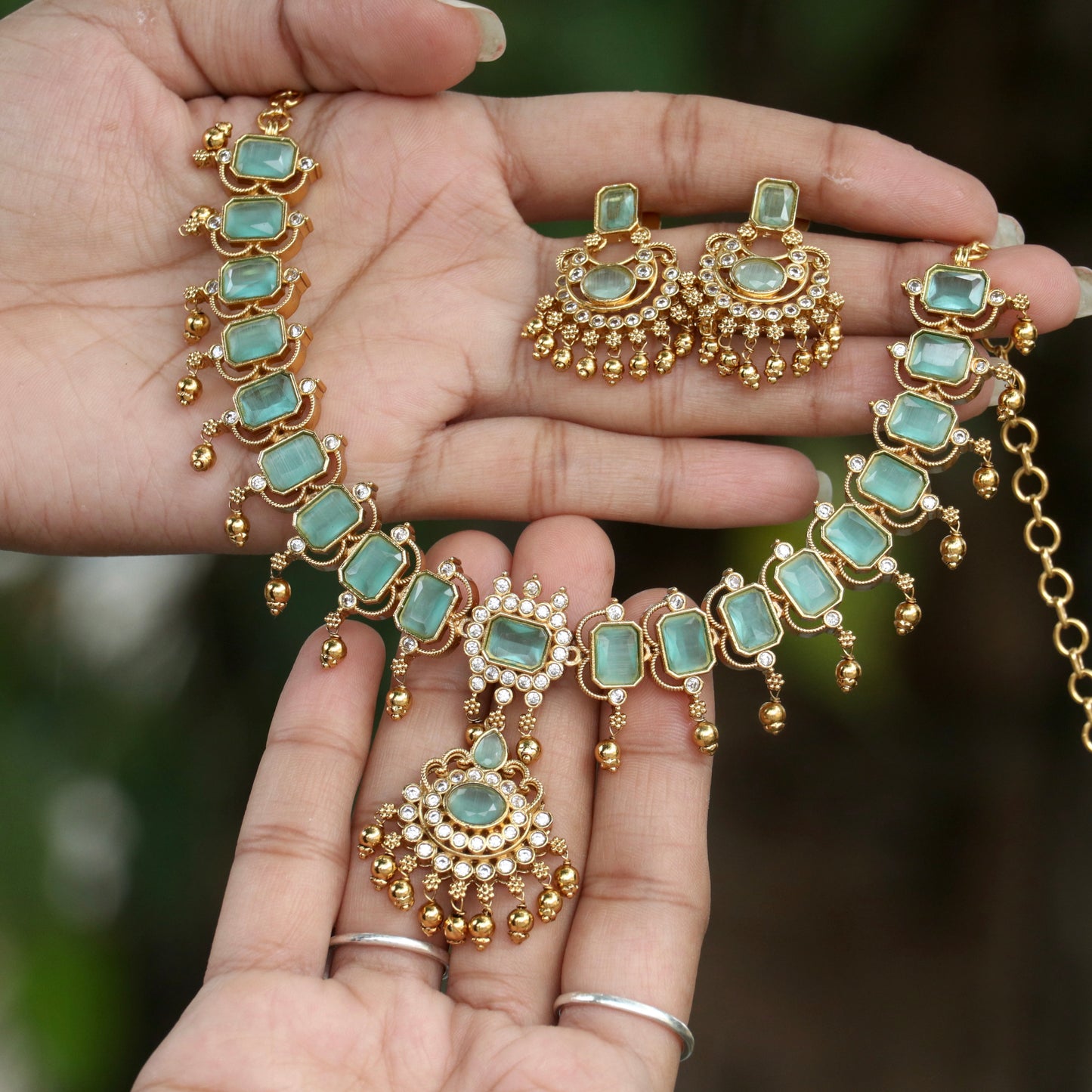Kalpanah AD Choker - Colors Available