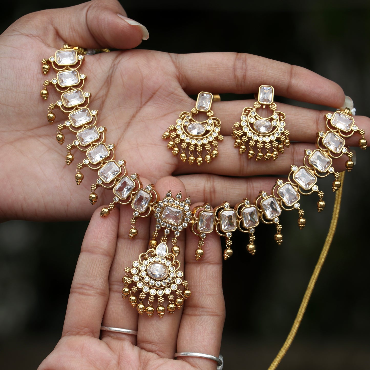Kalpanah AD Choker - Colors Available
