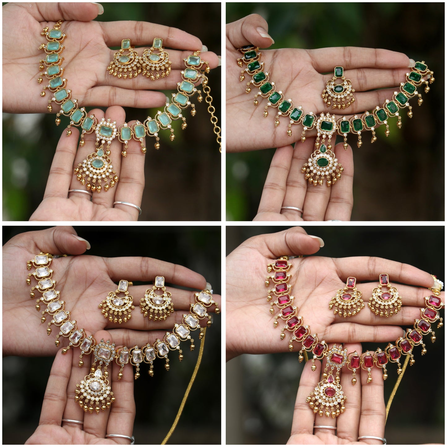 Kalpanah AD Choker - Colors Available