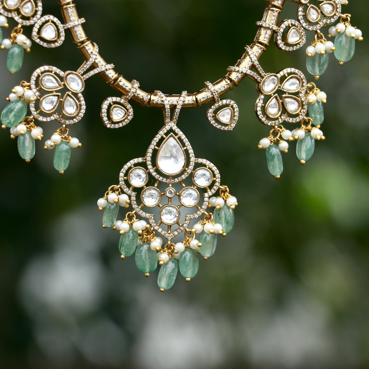 Maharani Bridal Moissanite Jewellery Set
