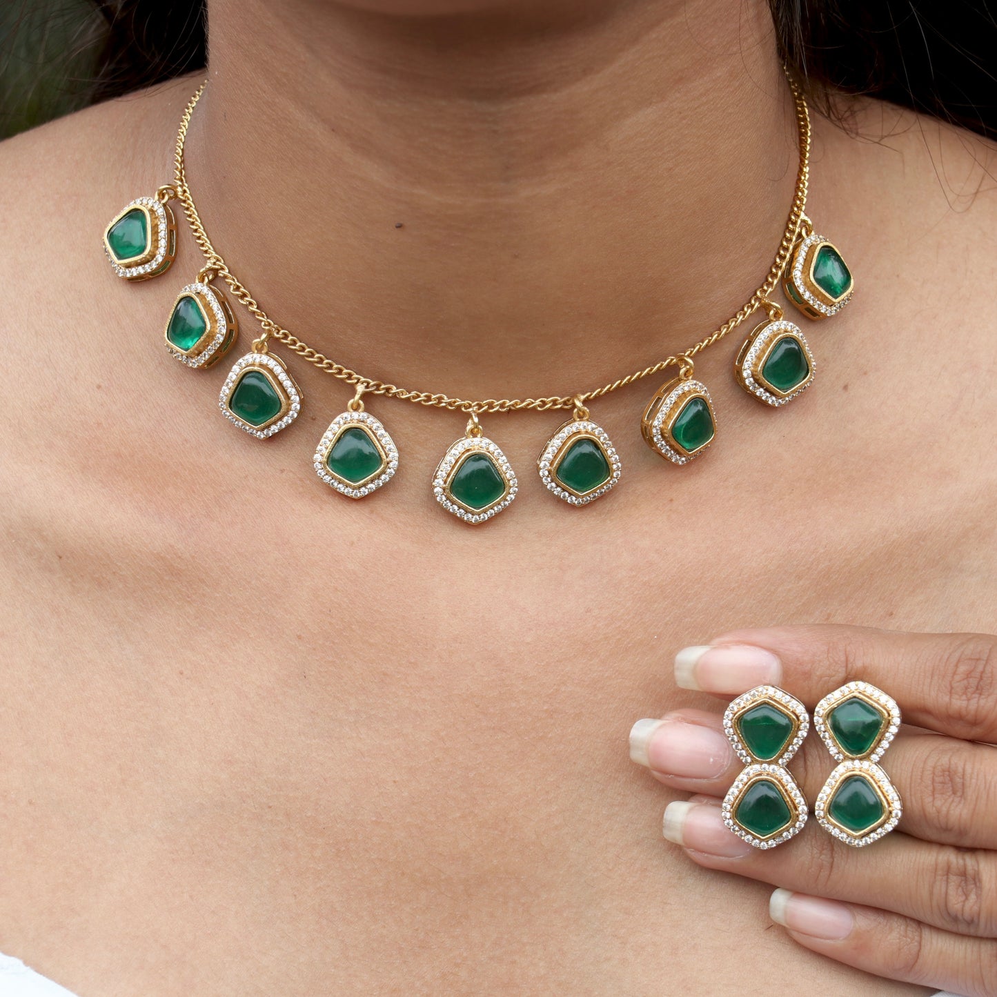 Jharokha Chain Designer Necklace - Color Available