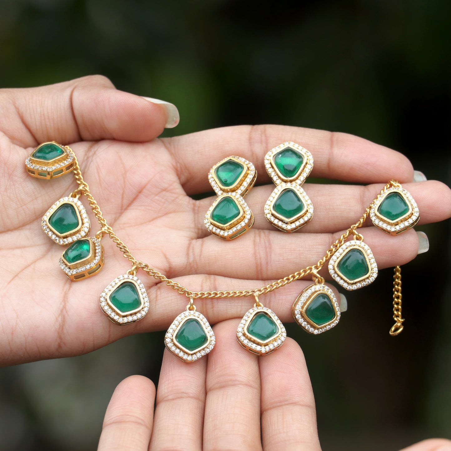 Jharokha Chain Designer Necklace - Color Available