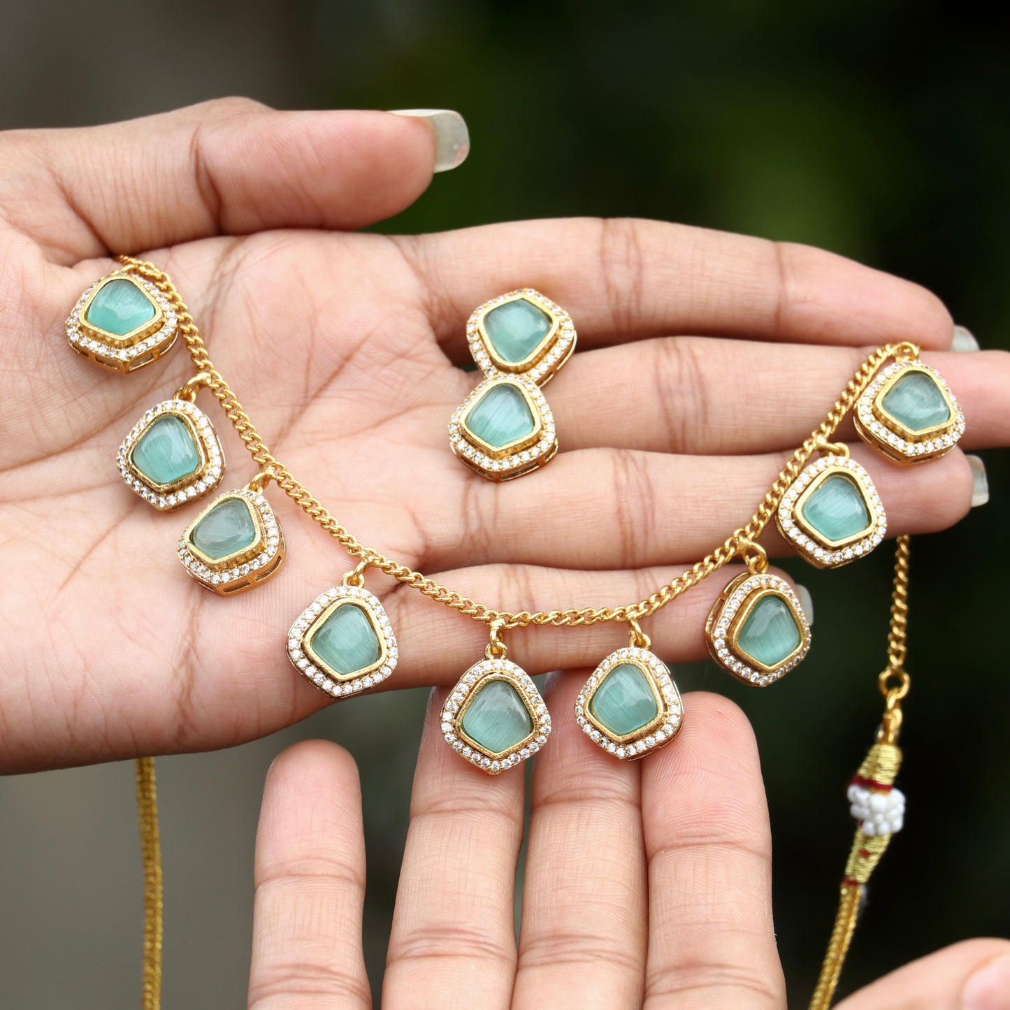 Jharokha Chain Designer Necklace - Color Available