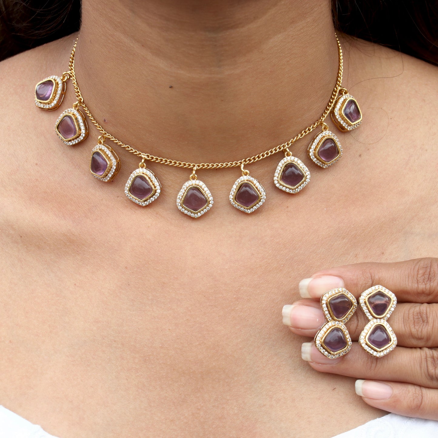 Jharokha Chain Designer Necklace - Color Available