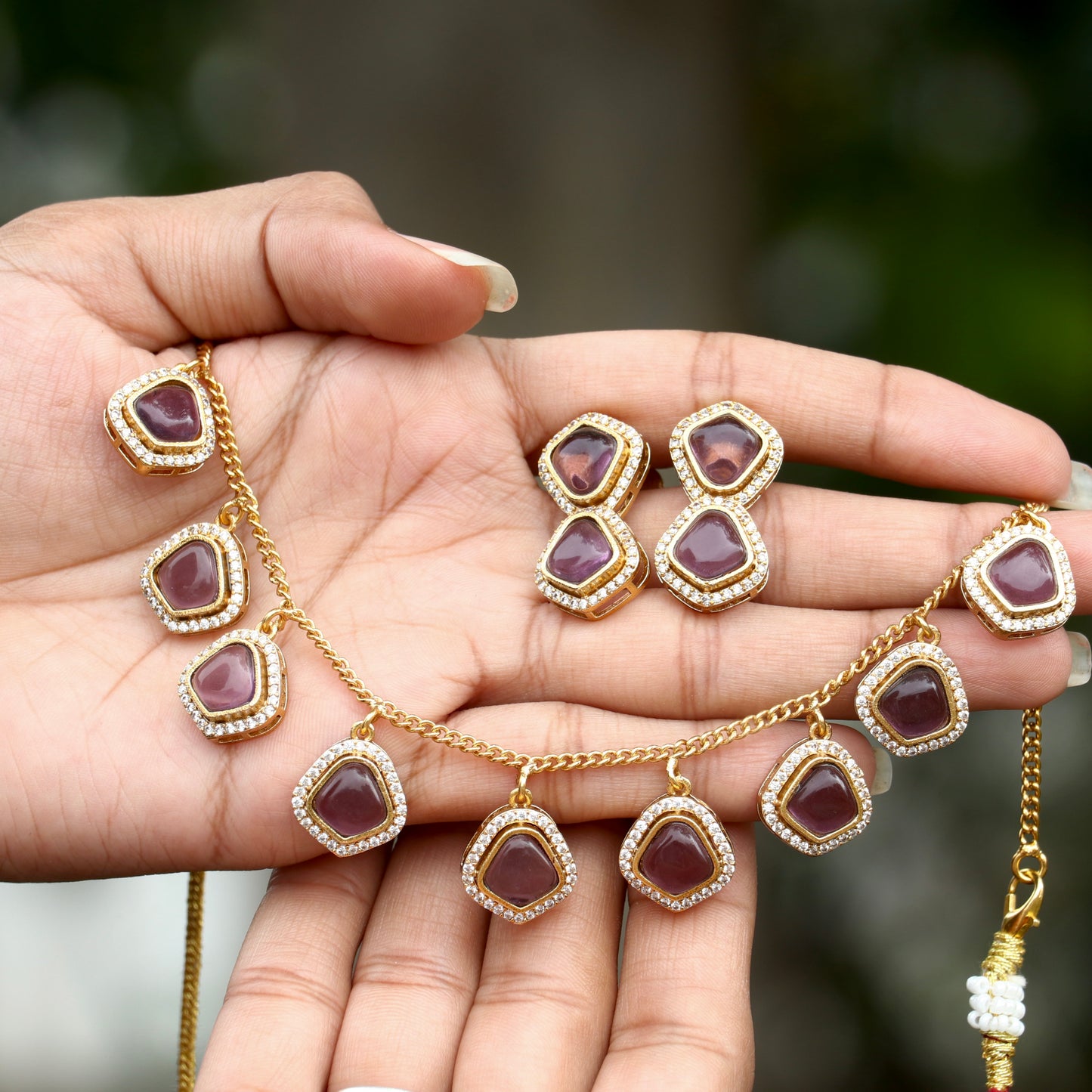 Jharokha Chain Designer Necklace - Color Available