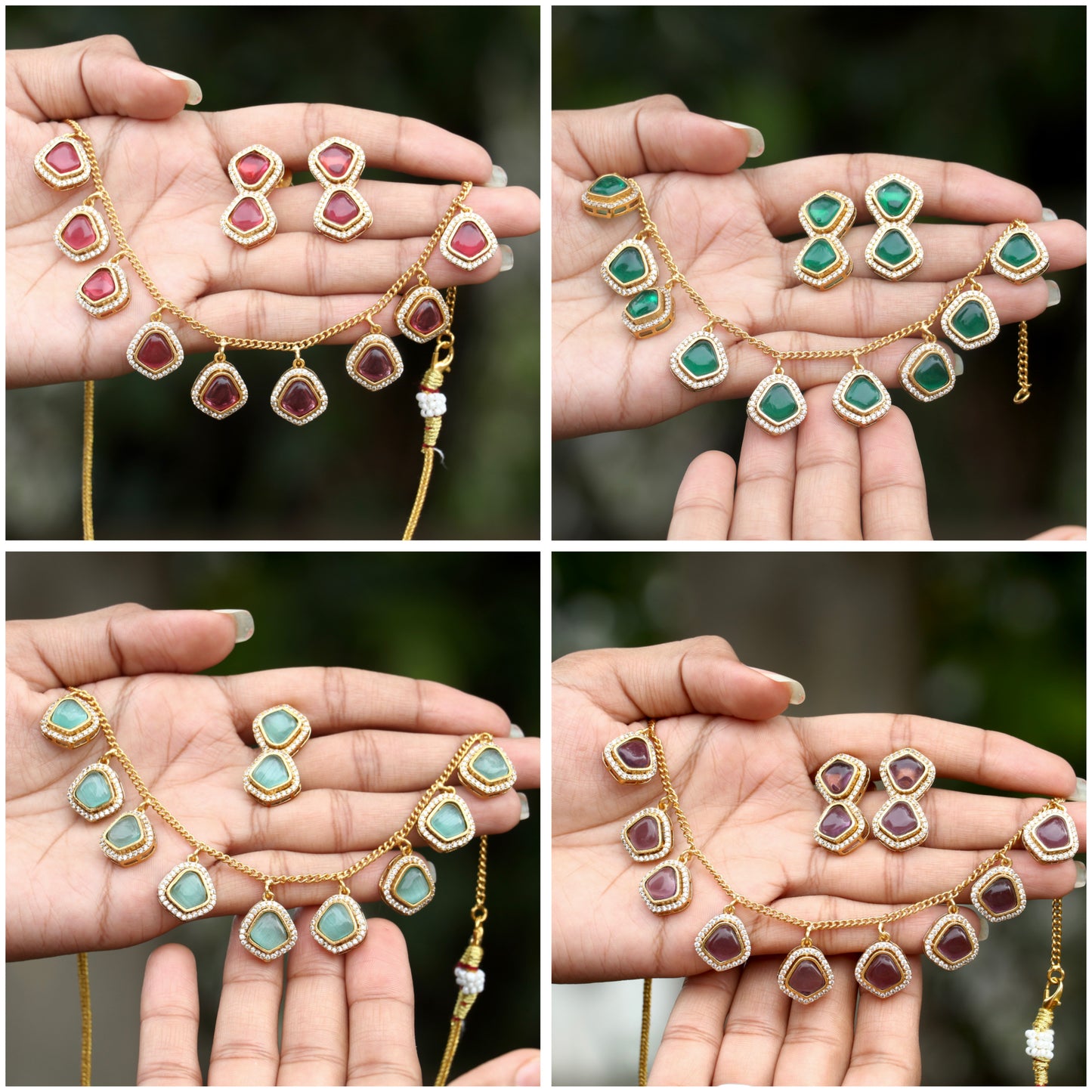 Jharokha Chain Designer Necklace - Color Available