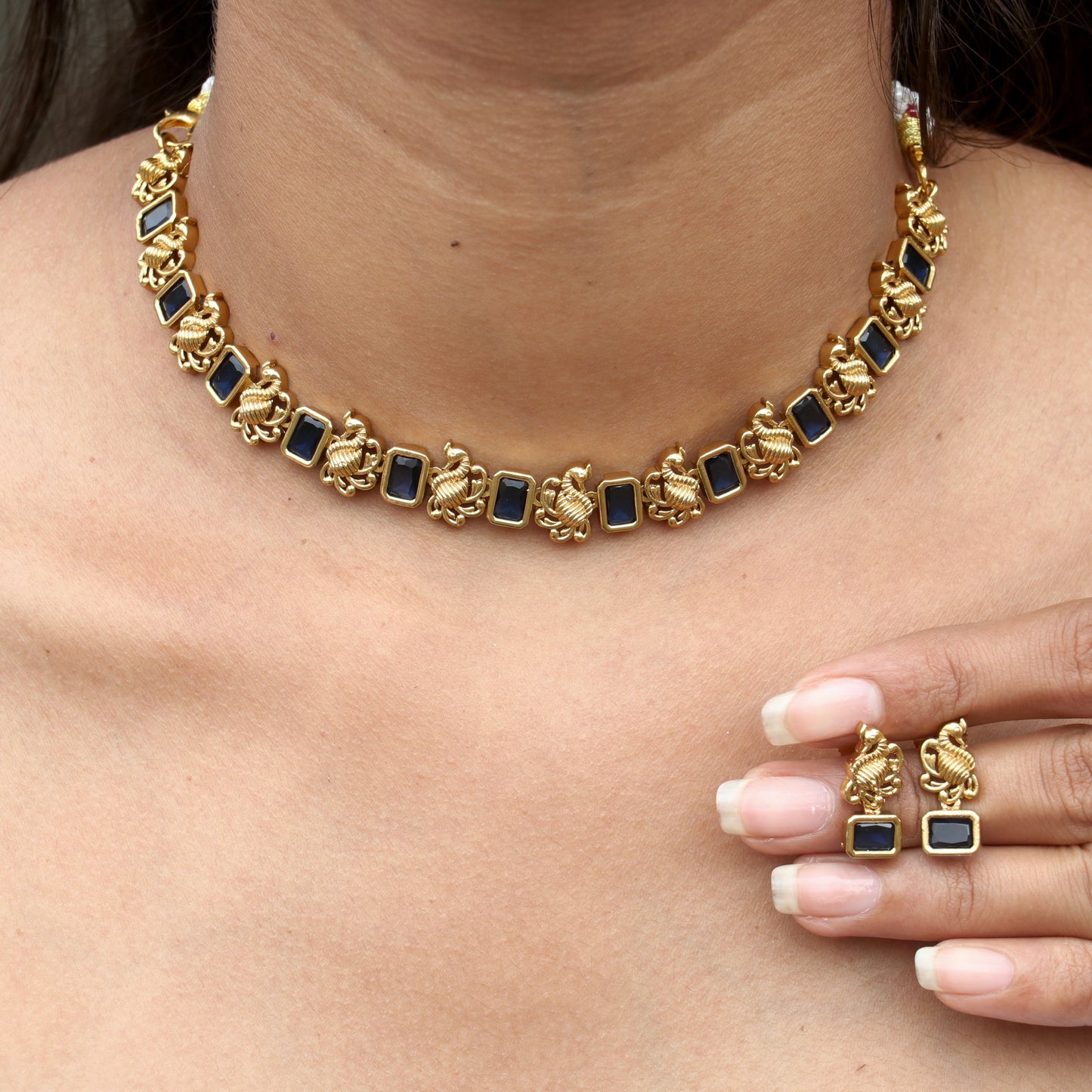 Padmarekha Simple Necklace - Colora Available