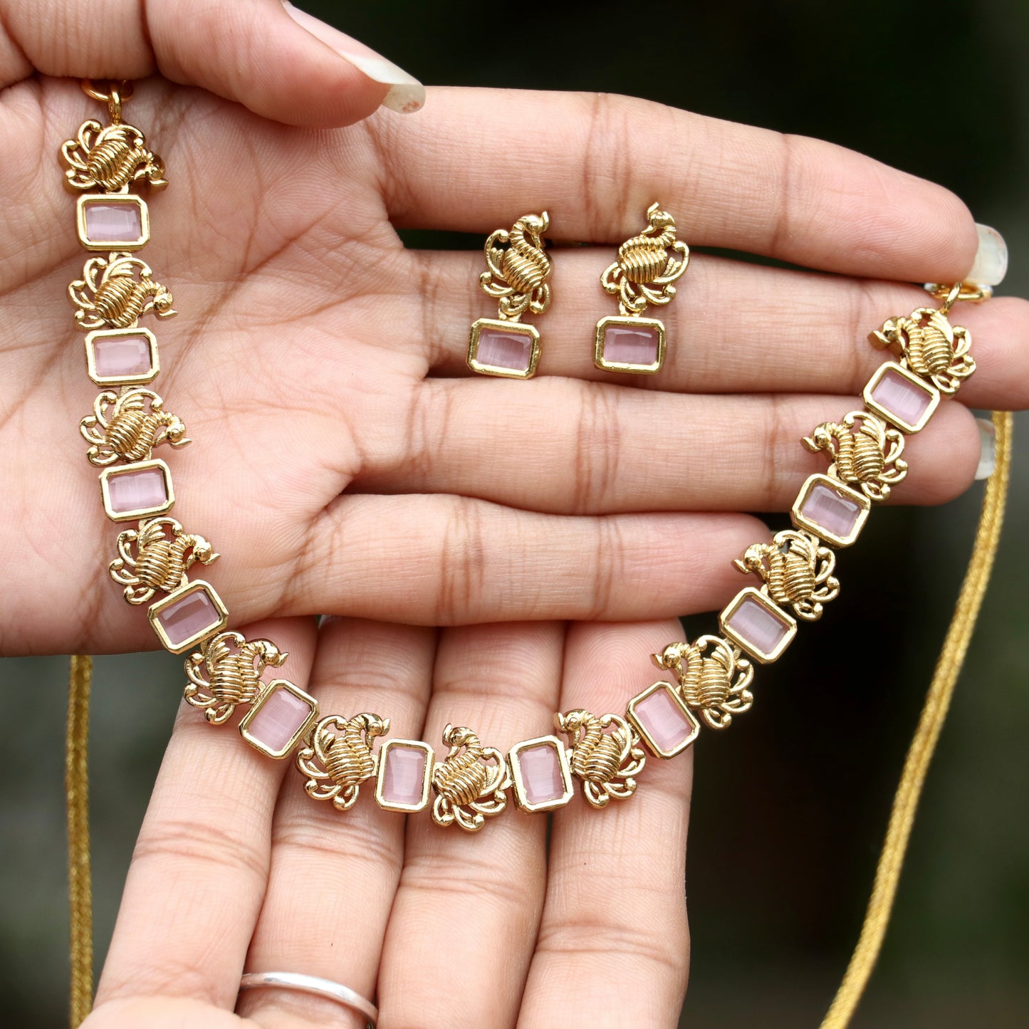 Padmarekha Simple Necklace - Colora Available