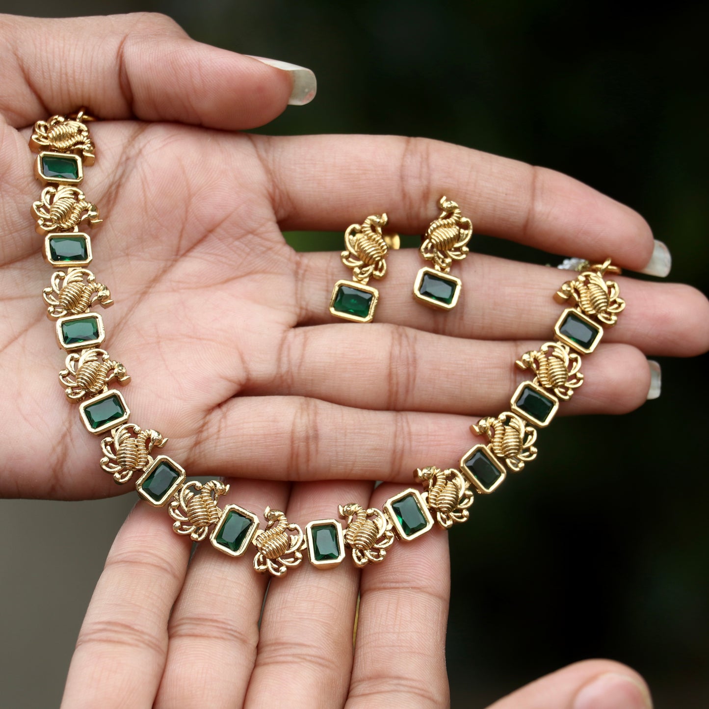 Padmarekha Simple Necklace - Colora Available