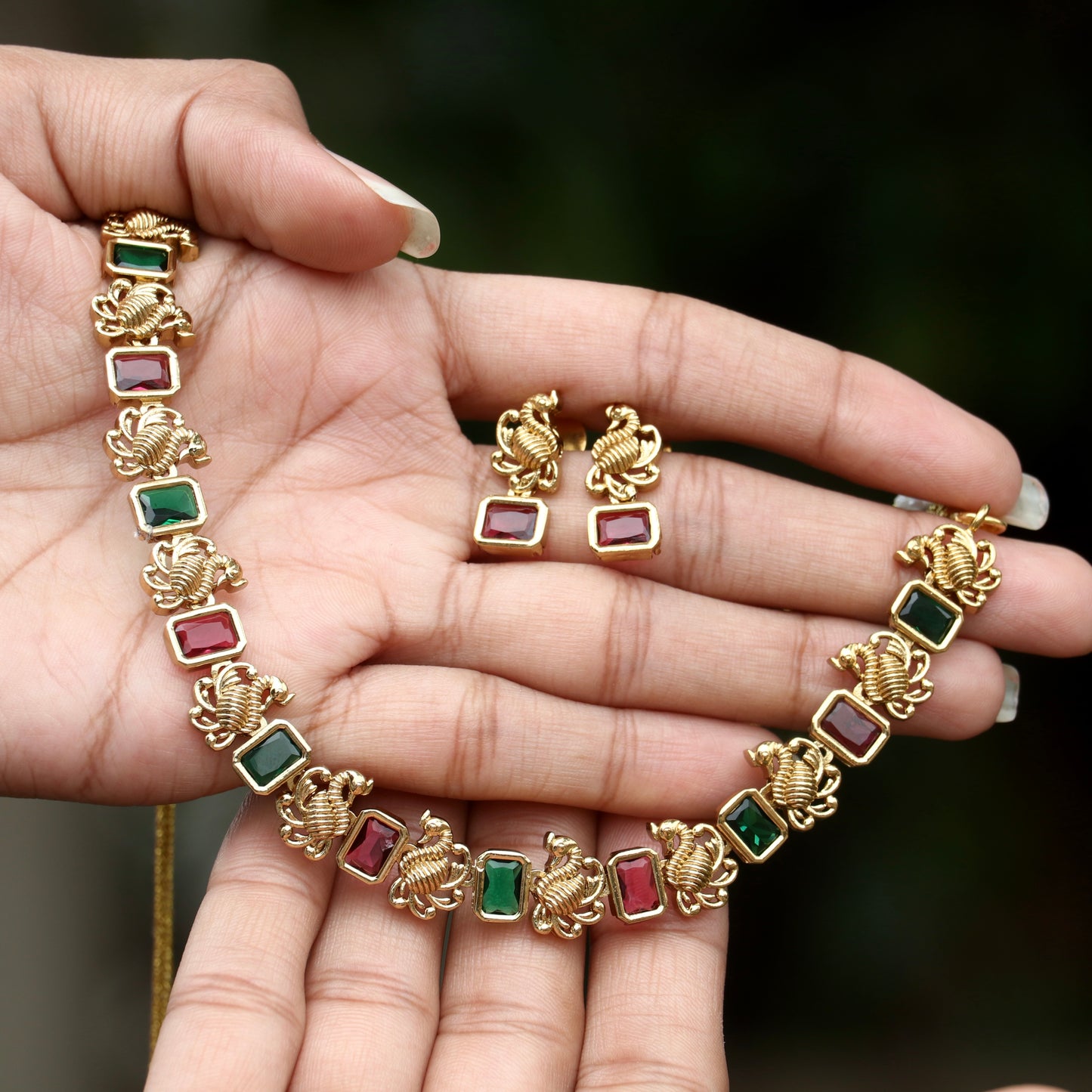 Padmarekha Simple Necklace - Colora Available