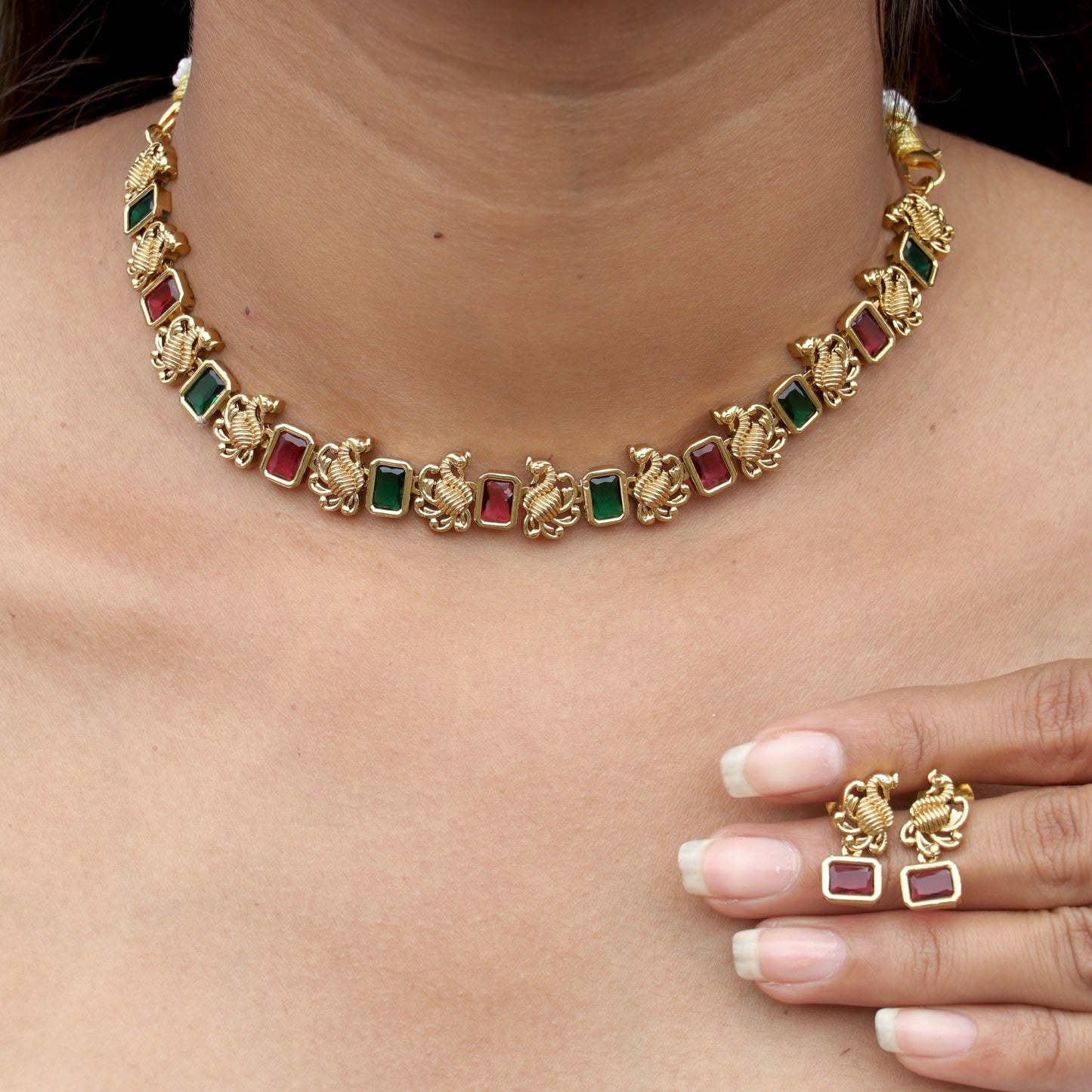 Padmarekha Simple Necklace - Colora Available