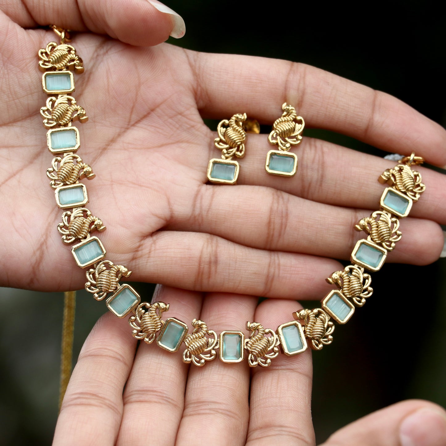 Padmarekha Simple Necklace - Colora Available