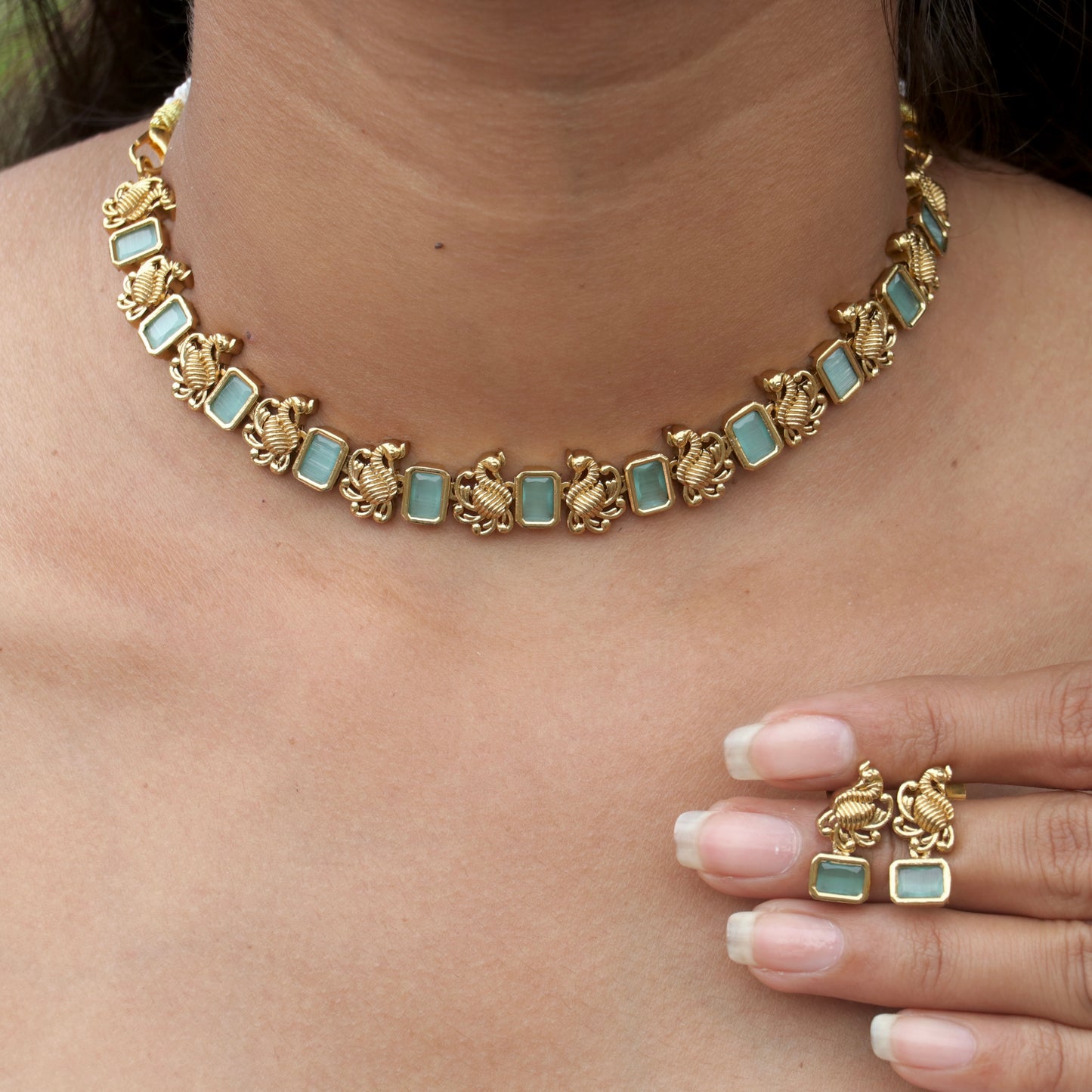 Padmarekha Simple Necklace - Colora Available