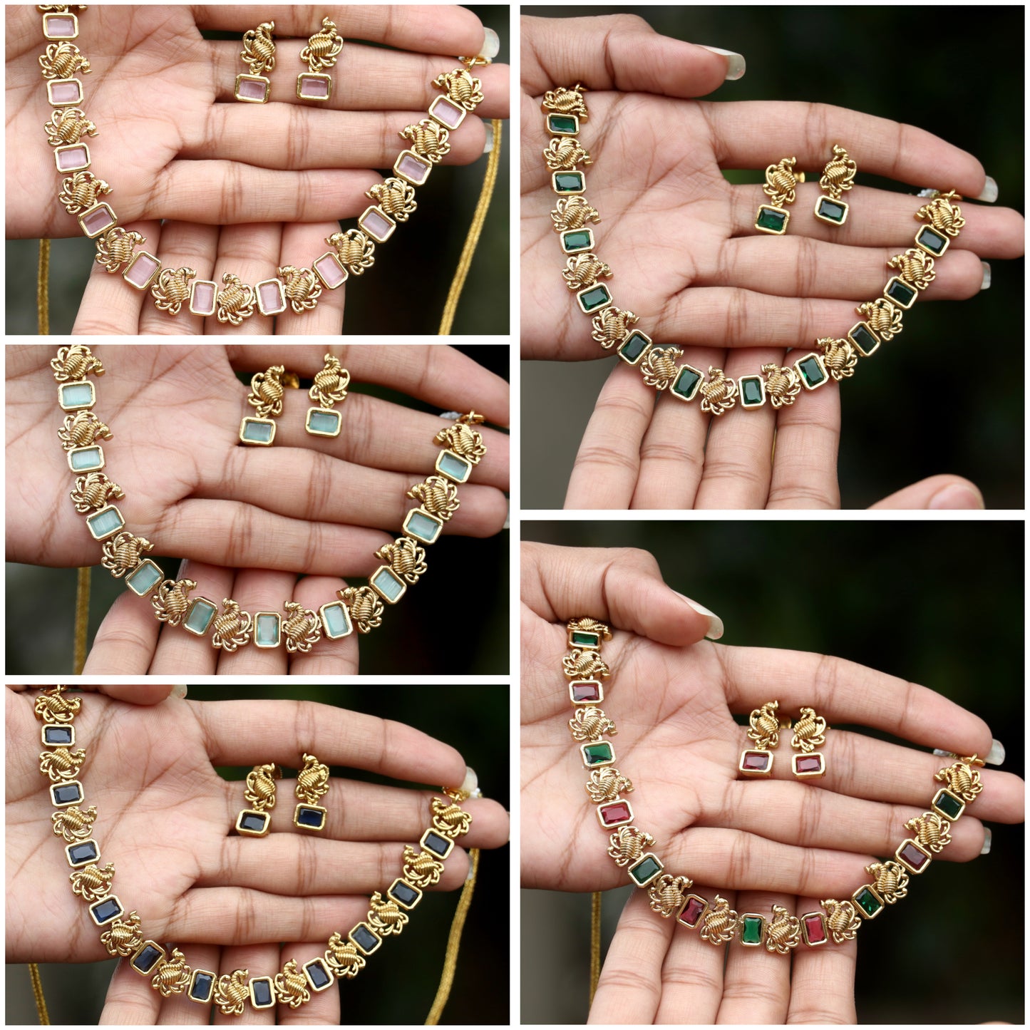 Padmarekha Simple Necklace - Colora Available
