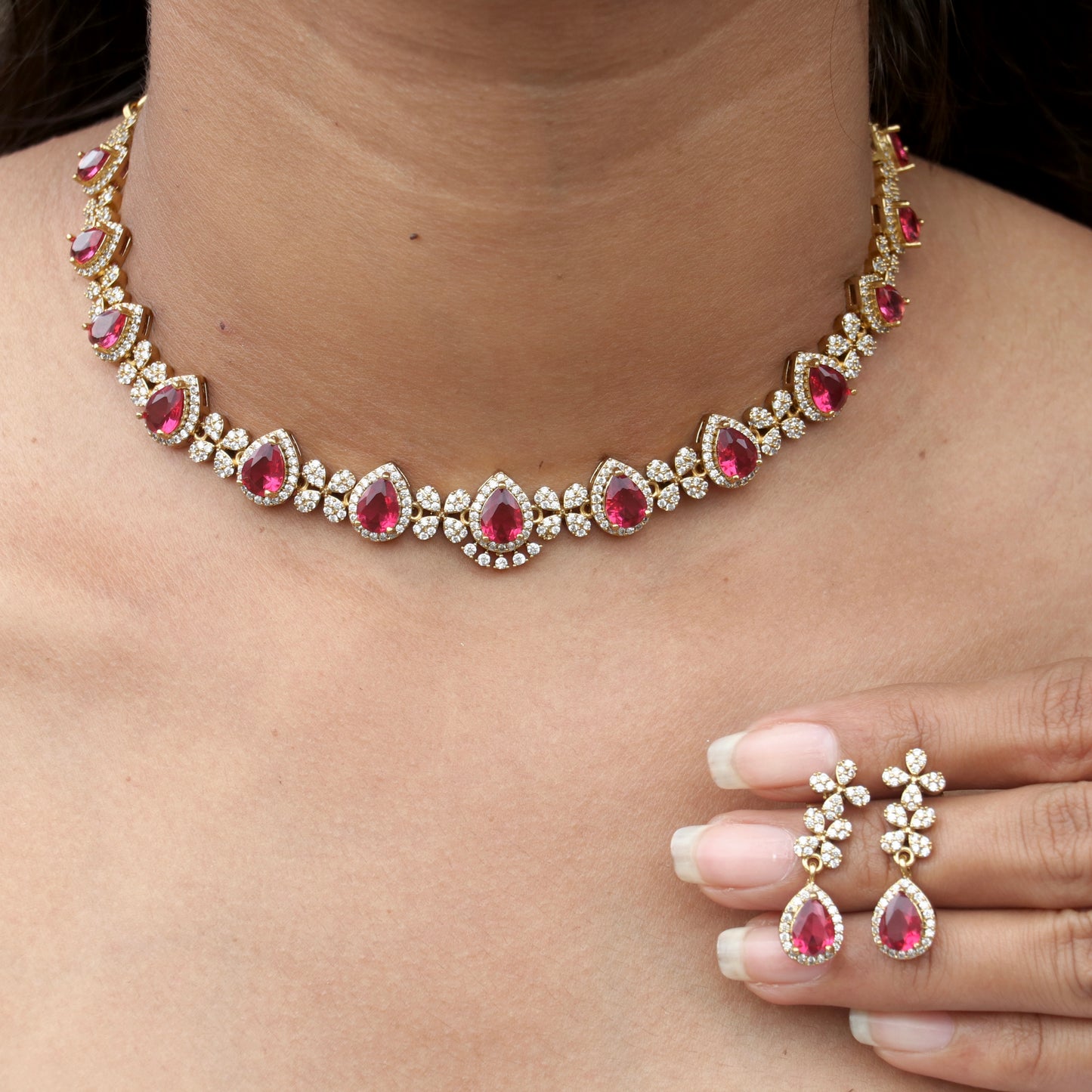 Paravi Victorian Charm Necklace - Colora Available