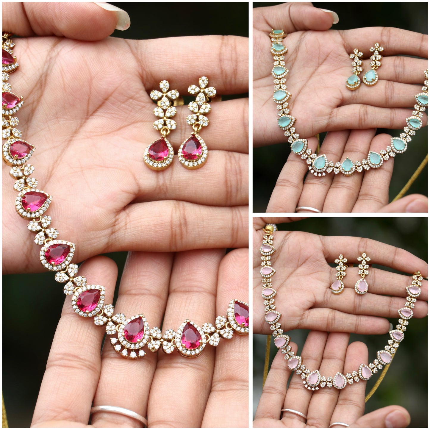 Paravi Victorian Charm Necklace - Colora Available