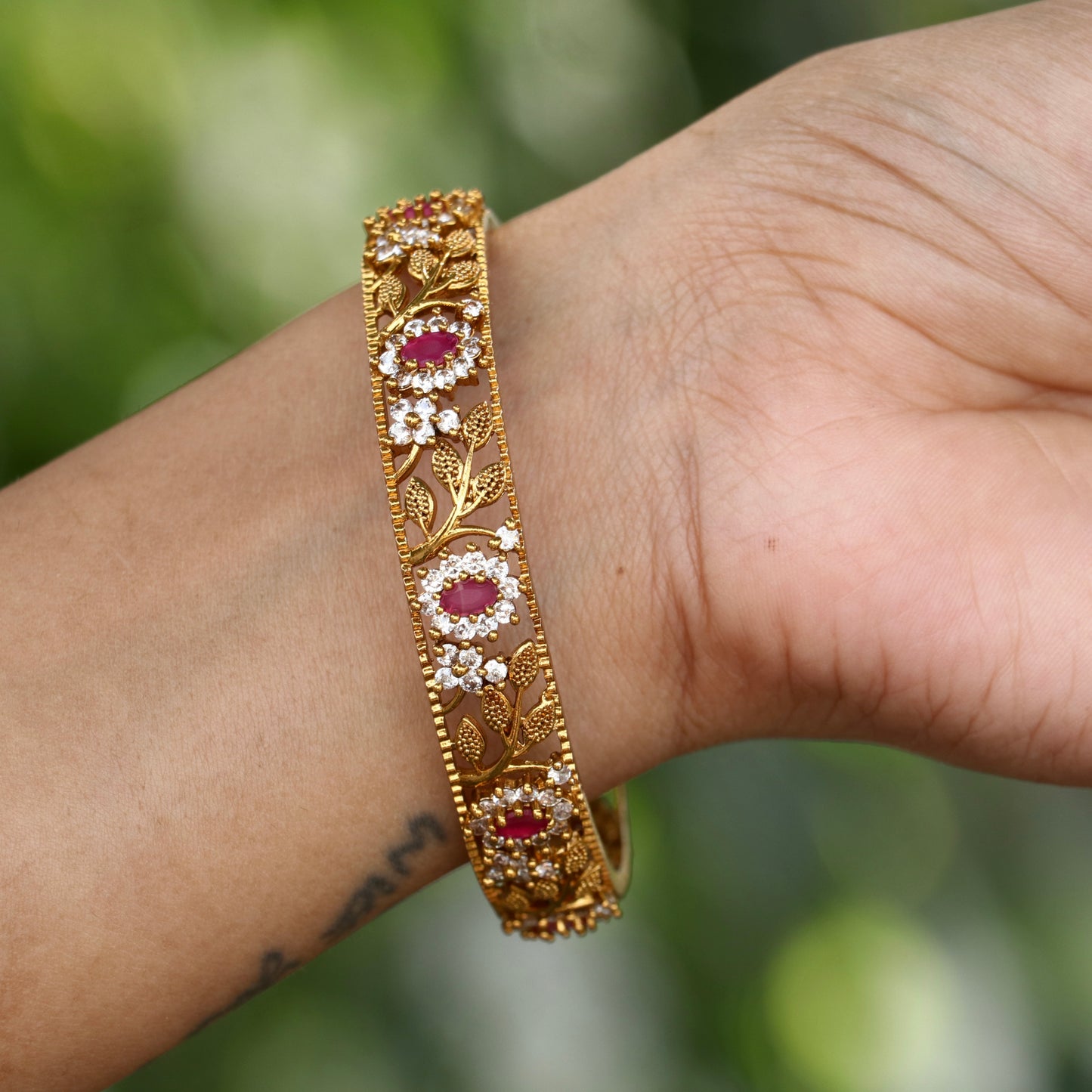 Marathi Gold Finish Bangles