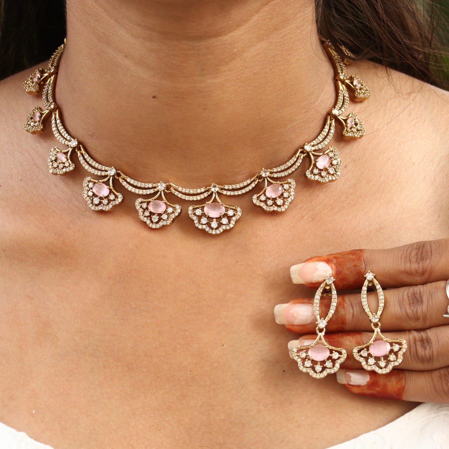 Stardust Trail Necklace - Colors Available