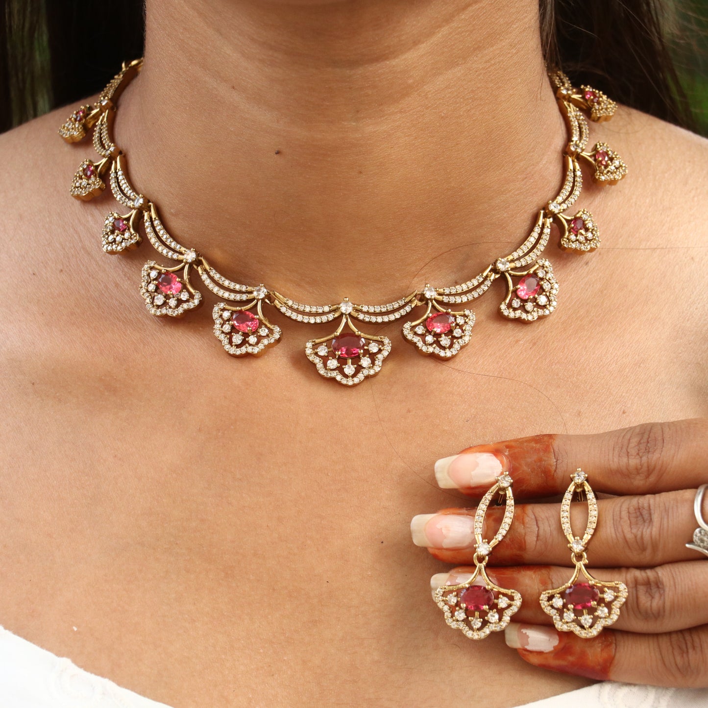 Stardust Trail Necklace - Colors Available