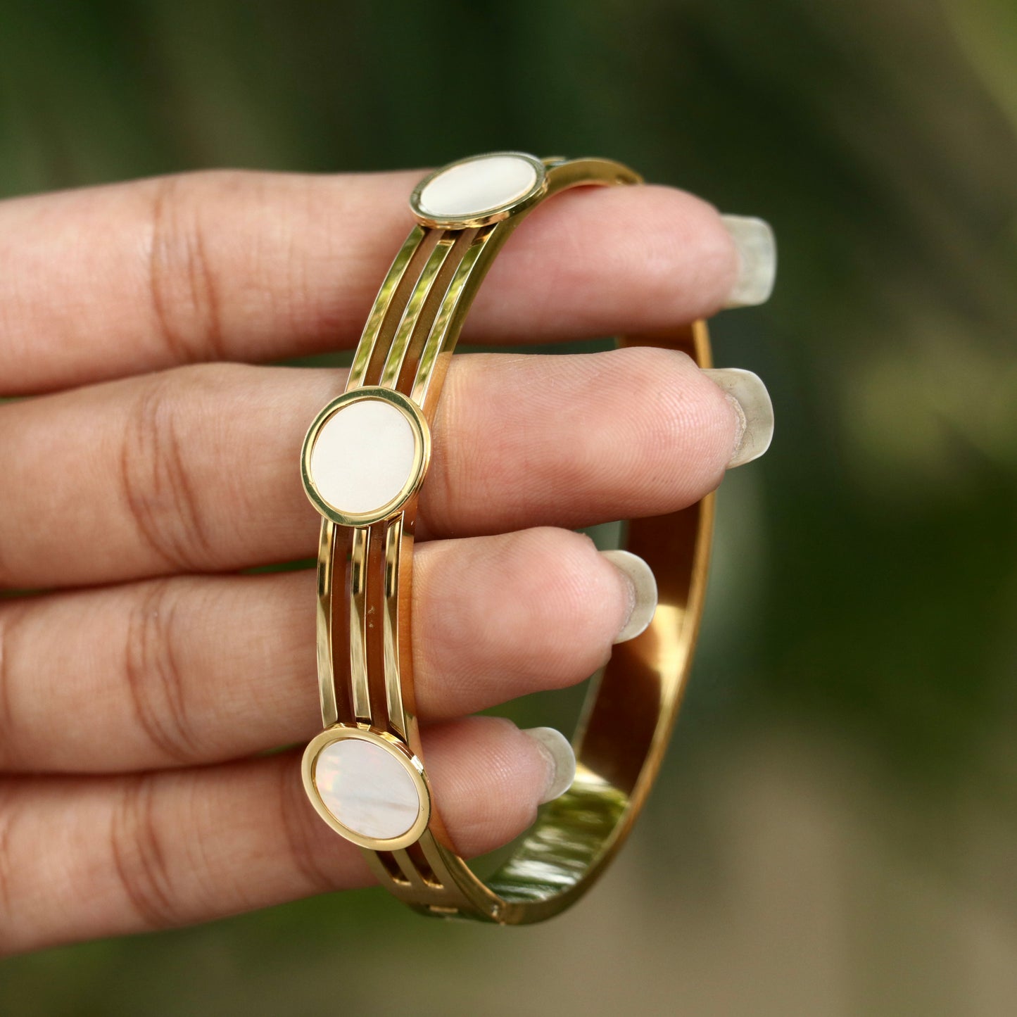 Gold Anti- Tarnish MoonMist Bracelet