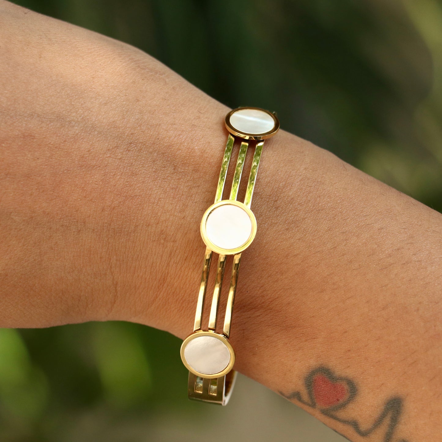 Gold Anti- Tarnish MoonMist Bracelet