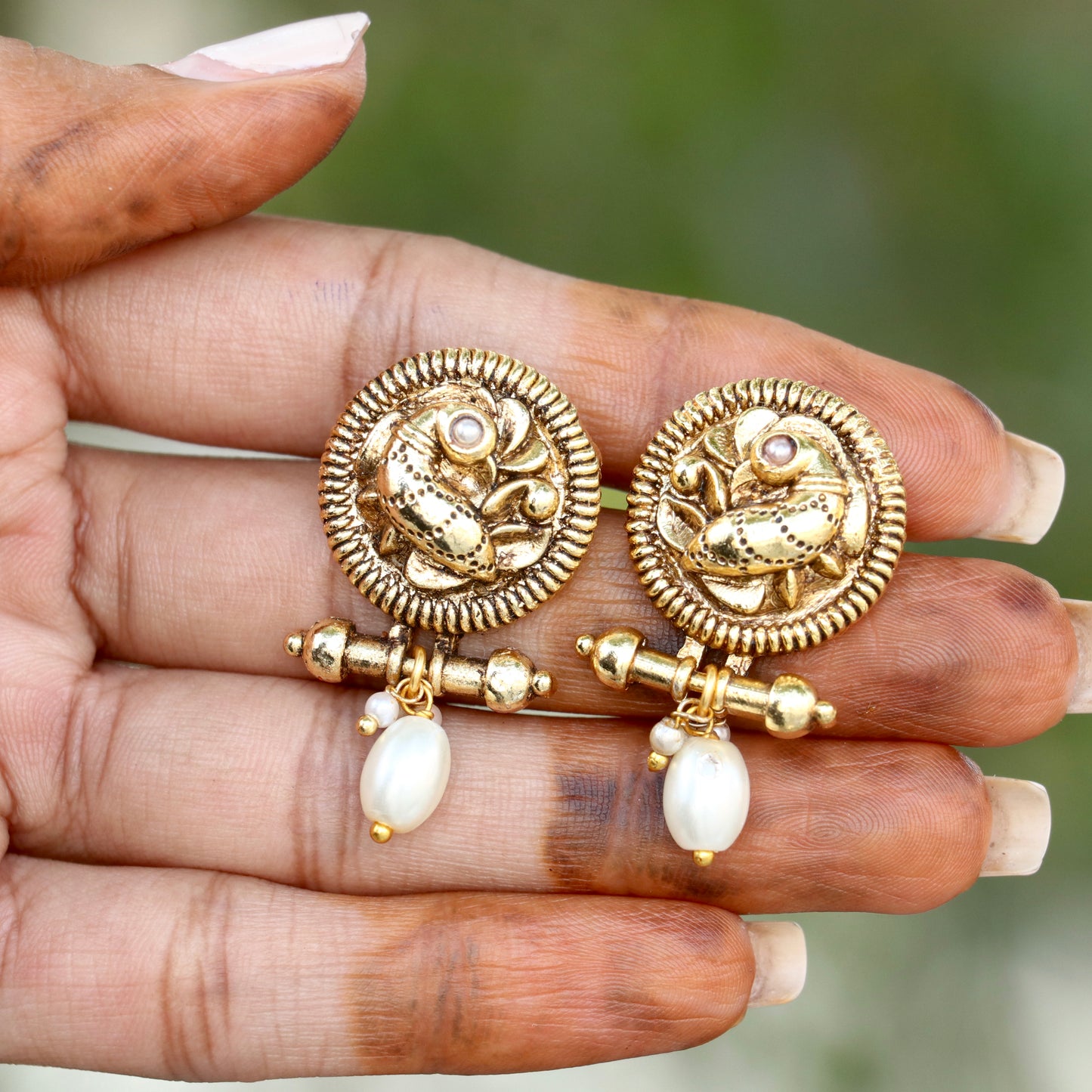 Gajalakshmi Thodu Studs