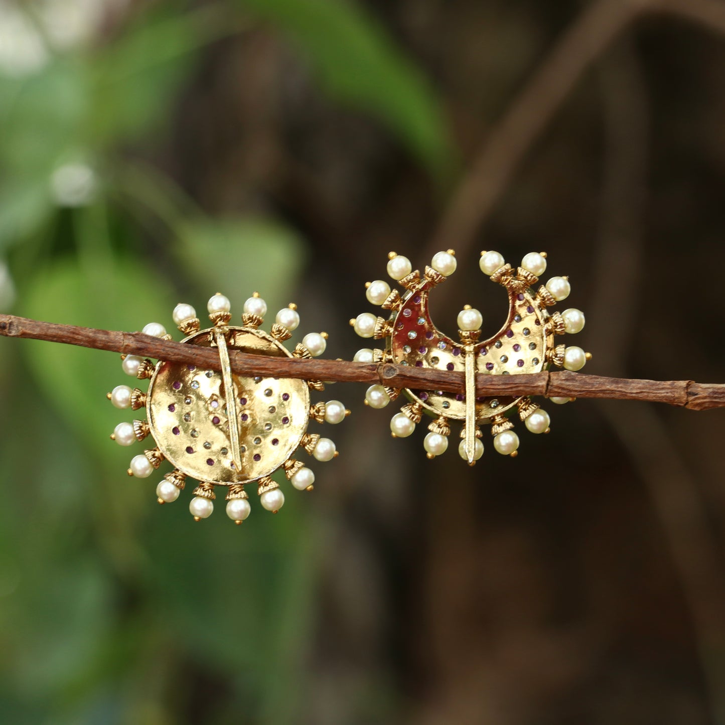 Imitation Sun & Moon Jada Billa Set