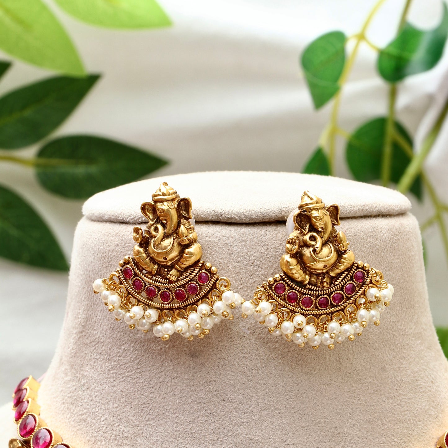 Vinayaka Antique Necklace