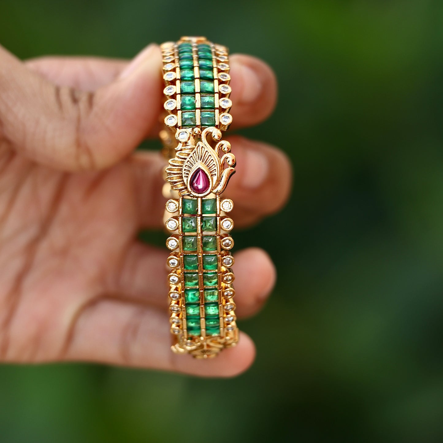 Emerald Bangles