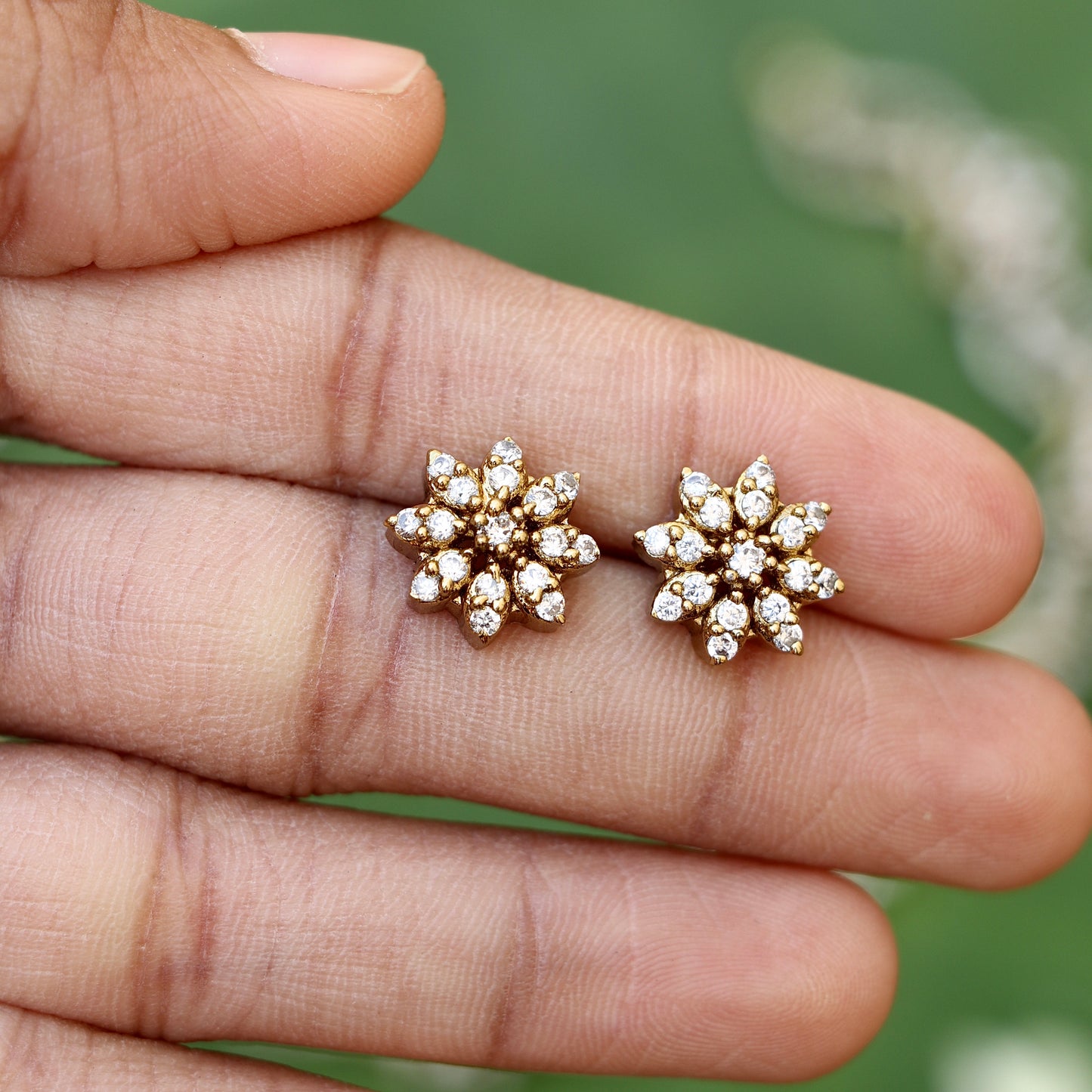 White Stone Necklace