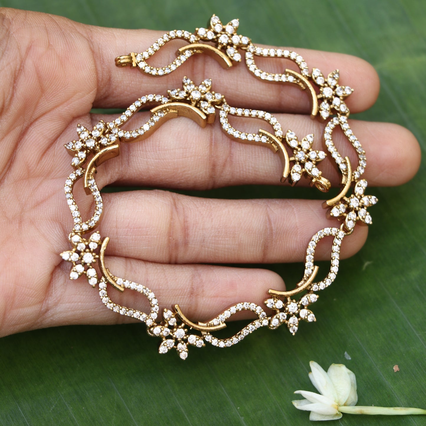 White Stone Necklace