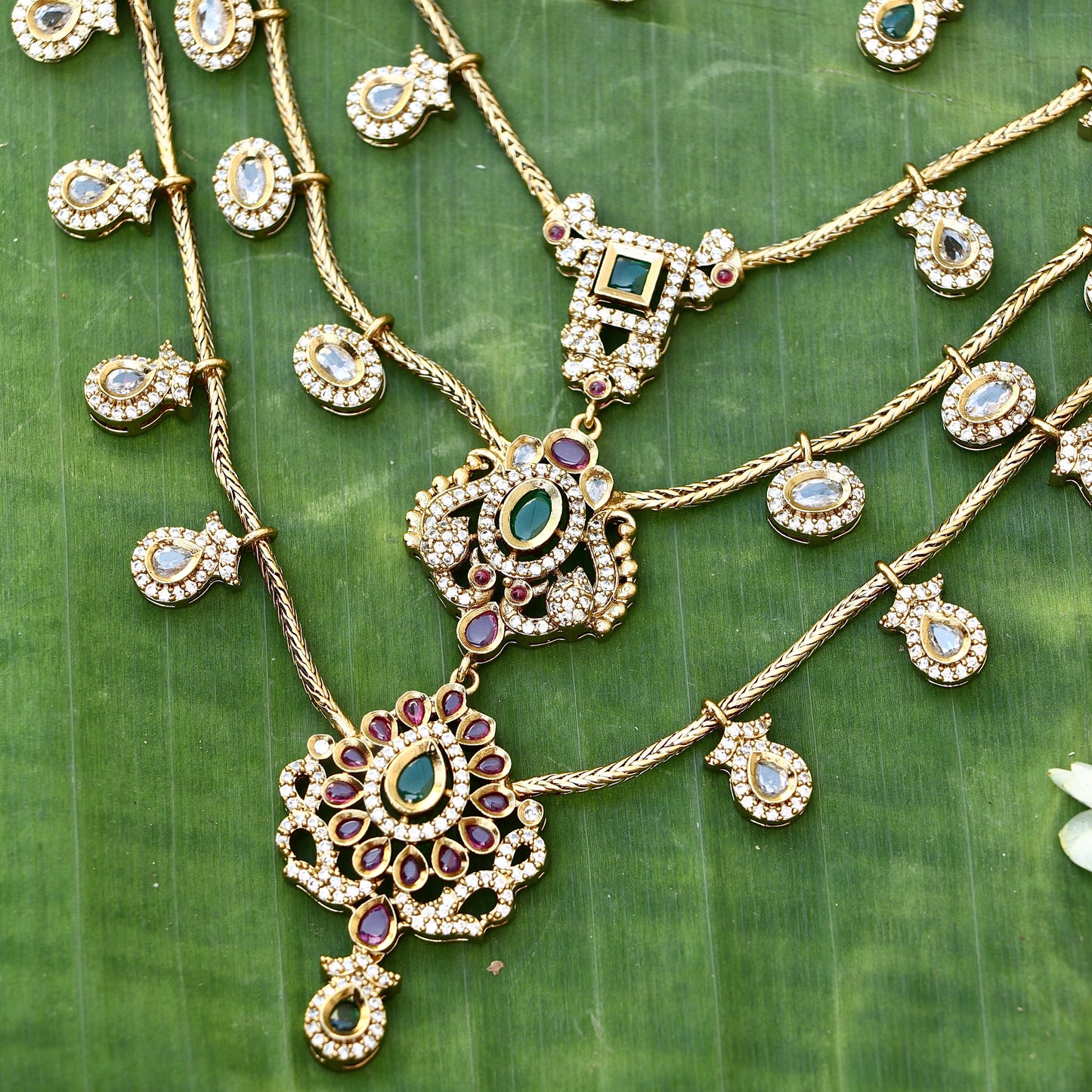 Layered Stone Necklace