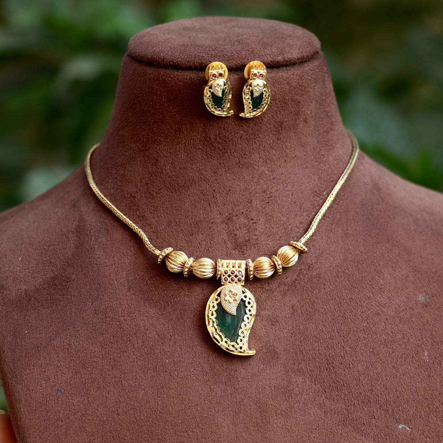 Antique Mango Kerala Necklace