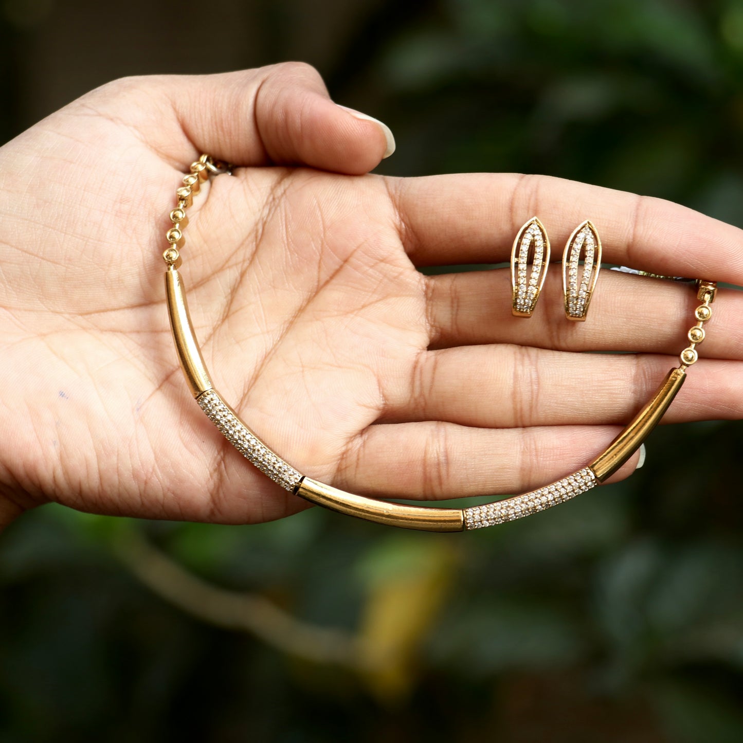 AD Stone Hasli Necklace