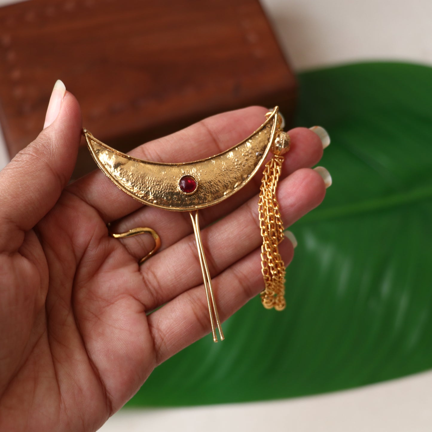 Antique Chand Hair Pin
